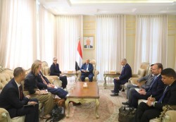 حضرموت: الخنبشي يناقش مع فريق المبعوث الأممي المستجدات ومسار السلام
