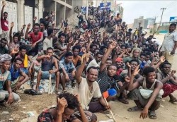 اليمن يستقبل أكثر من 21 ألف مهاجر أفريقي في يناير الماضي