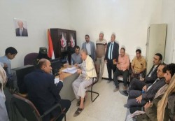 لجنة التحقيق الوطنية تعاين أوضاع 347 نزيلاً في السجن المركزي بمأرب