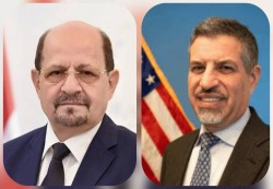 الزنداني يبحث مع السفير الأميركي دعم الاستقرار الاقتصادي والإصلاحات الحكومية