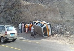 4 قتلى و36 مصاباً بحوادث مرورية خلال يومين