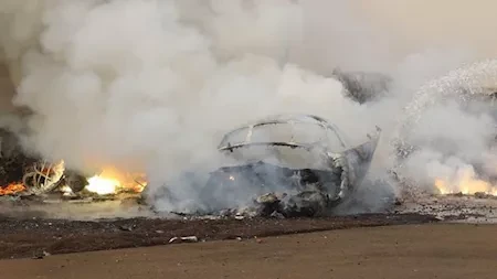 تحطم طائرة في جنوب السودان ومقتل 14 شخصاً بينهم طاقم الطائرة