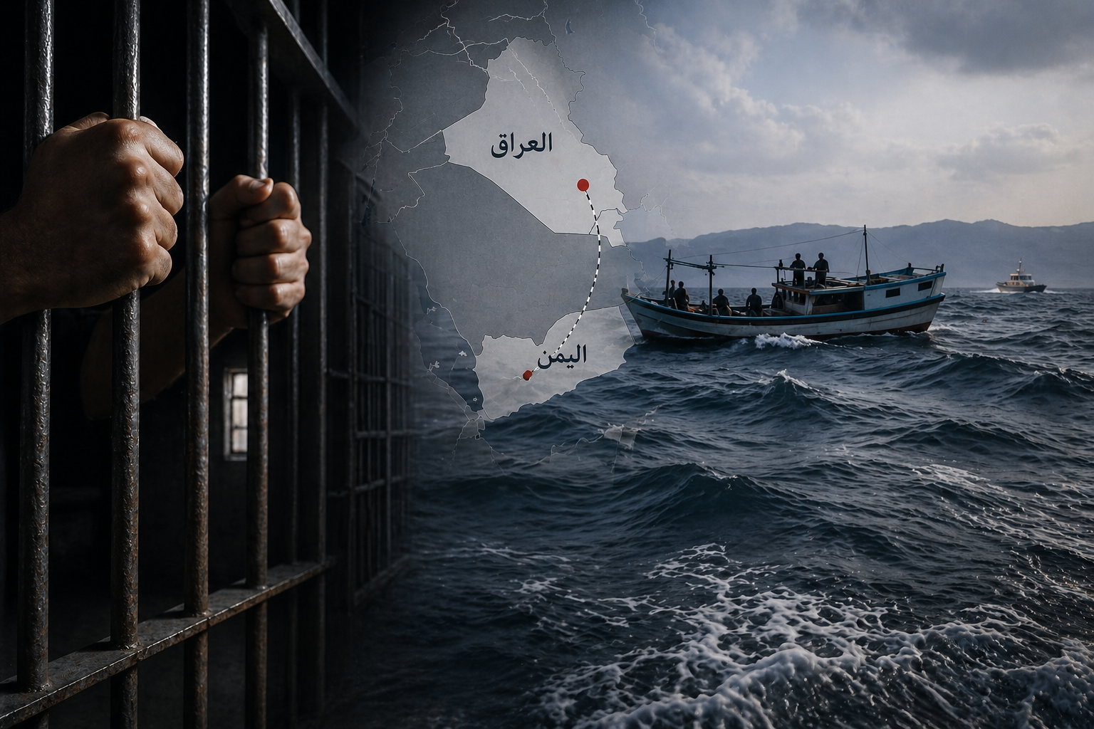 دعوات للإفراج عن يمنيين محتجزين في العراق والبحث عن صيادين مفقودين بالحديدة