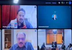 وزير المياه يبحث مع البنك الدولي مشروع الإنذار المبكر وتوفير الديزل للمؤسسات