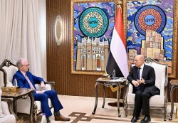 العليمي يبحث مع السفير الألماني دعم الإصلاحات ويدعو لاستثمار التحولات الإقليمية