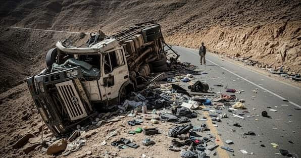 طرق الموت في اليمن.. 34 ألف قتيل وجريح بحوادث المرور خلال 6 سنوات