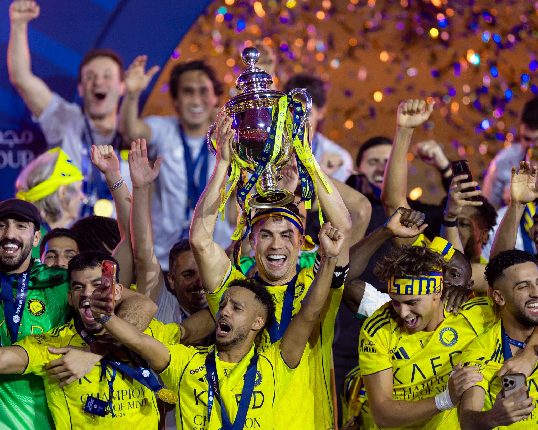 النصر بطلاً للدوري السعودي للمحترفين
