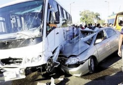 828 وفاة و5497 إصابة بحوادث مرورية خلال 15 شهرًا