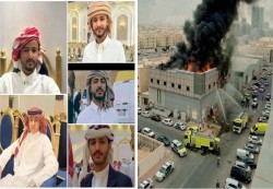 وفاة خمسة يمنيين اختناقاً بحريق داخل مستودع تجاري في الرياض