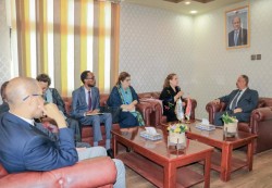 مباحثات يمنية أممية لتطوير الموانئ ومواجهة التحديات في قطاع النقل