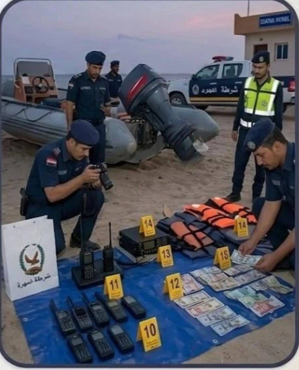 المهرة: شرطة شحن تضبط شبكة لتهريب المهاجرين الأفارقة إلى سلطنة عُمان
