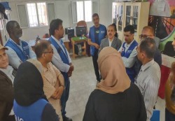 تعز: وفد أممي يطّلع على مشروع تأهيل المعهد التقني بالحُصب بدعم ياباني
