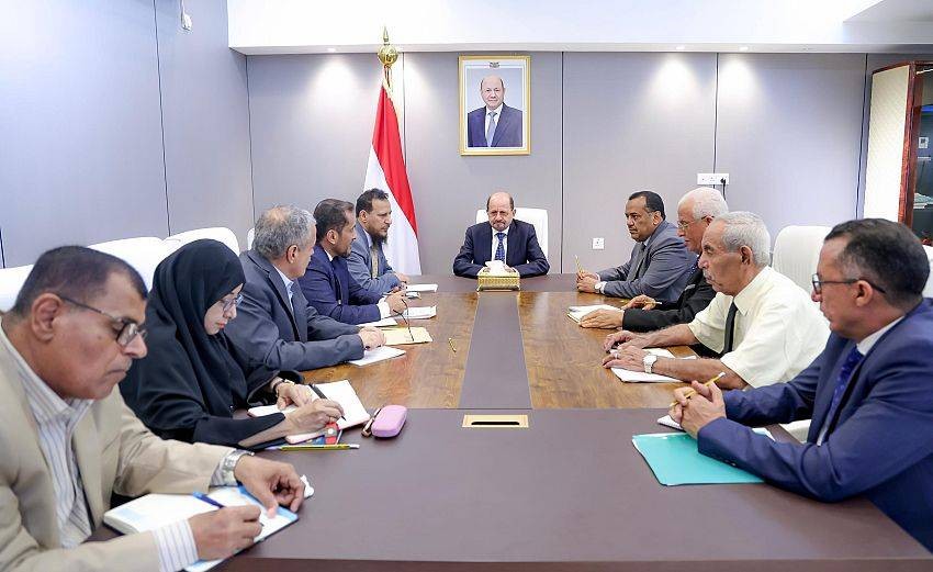 الزنداني يوجه بإعداد خطة مشتركة لإصلاح أوضاع عدن وإعادة بناء مؤسسات الدولة
